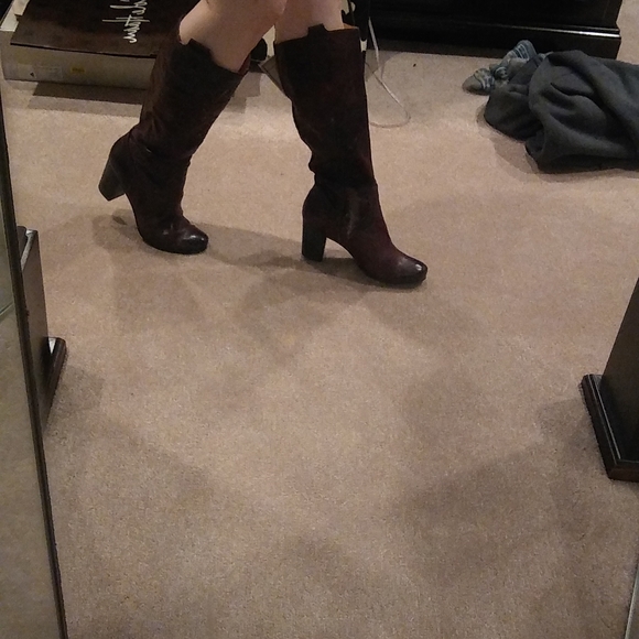 Frye leather boots, 9.5 new, Carson - Picture 12 of 12